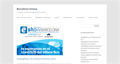 Desktop Screenshot of barcelonainnova.com