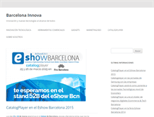 Tablet Screenshot of barcelonainnova.com